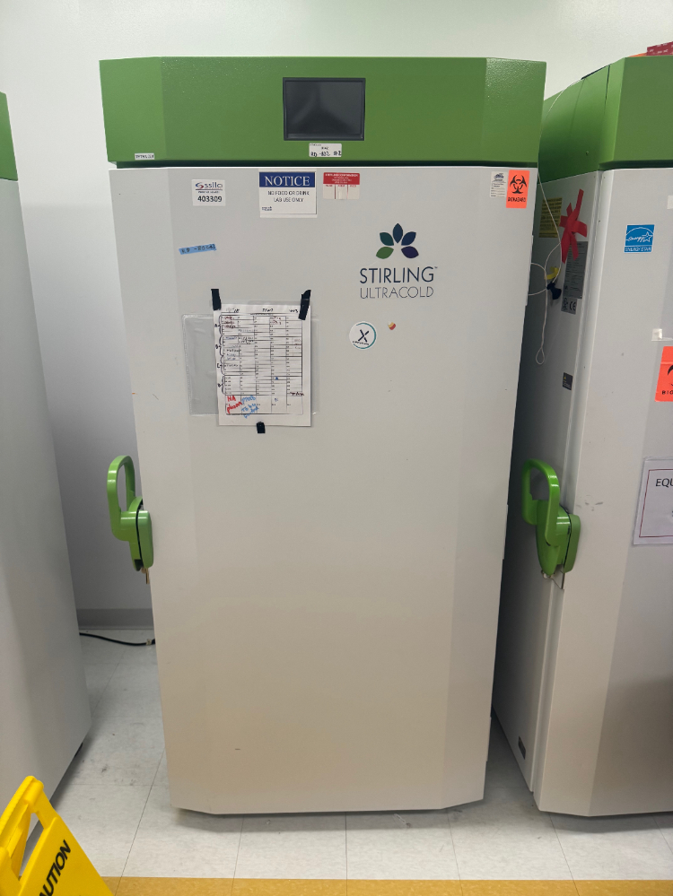 Image of Stirling Ultracold -80C Ultra Low Temp freezer